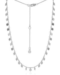 Moon London - Multi Disk Sterling Choker Necklace - Lyst