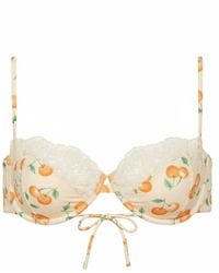 Montce - Cherry Sherbet Lena Bikini Top - Lyst