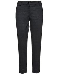 Conquista - Print Punto Di Roma Pants - Lyst