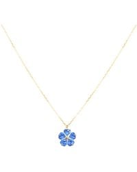 Agora Jewellery - Forget Me Not Necklace - Lyst