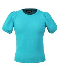 Smart and Joy - Ribbed Knit Short-Sleeve Top - Lyst
