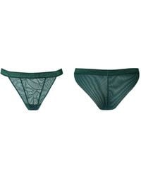 Bott Lingerie - Seamless Back Lace Brief La Teuf - Lyst