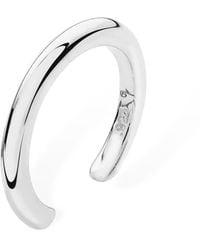 Lucy Quartermaine - Solid Sterling Plain Ear Cuff - Lyst