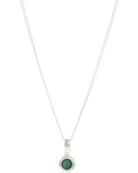Charlotte's Web Jewellery - May Birthstone Charm Necklace - Lyst