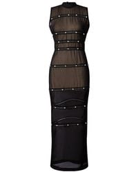 Chuks Collins - Ife Sleeveless Sheer Dress - Lyst