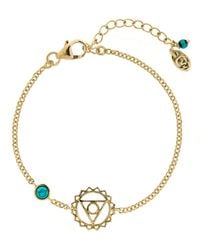 Charlotte's Web Jewellery - Throat Chakra Vermeil Bracelet - Lyst