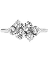 Lee Renee - Topaz Cluster Ring - Lyst