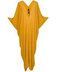 Jennafer Grace - Saffron Caftan Dress - Lyst