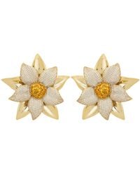LÁTELITA London - Marguerite Daisy Flower Large Stud Earrings - Lyst