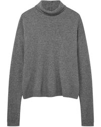 Loop Cashmere - Featherweight Roll Neck Sweater - Lyst