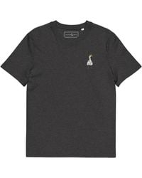 Anchor and Crew - Heather Dapper Duck Actual Life Organic Cotton Embroidered T-Shirt - Lyst
