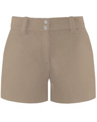 Vestiaire d'un Oiseau Libre - Neutrals Cashmere Shorts - Lyst