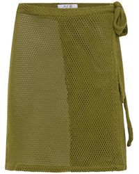 ARMS OF EVE - Verona Mini Wrap Skirt - Lyst