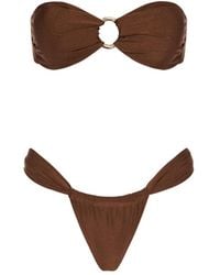 Acuarela Brand - Riviera Bikini Set – Cappuccino - Lyst