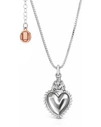Unaloe - Sterling Necklace With Heart Pendant – Timeless Elegant Jewelry For - Lyst
