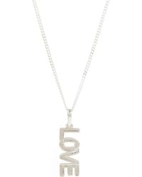Charlotte's Web Jewellery - Love Rocks Pendant Necklace - Lyst