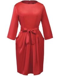 Smart and Joy - Pegged Dress With Pleats - Lyst