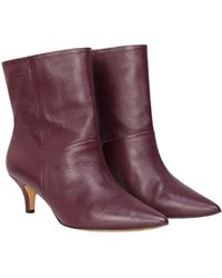 Mandragora - Leather Ankle Boots Puro - Lyst