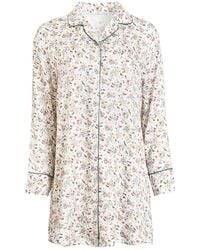 Fable England - Fruity Floral Cream Night Shirt - Lyst