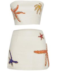 By Felizia - Neutrals Scylla Embellished Co-Ord Set - Lyst