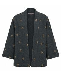 Traffic People - When The Wind Blows Embroidered Relaxed Shrug Jacket - Lyst