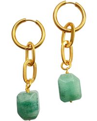 Smilla Brav - Jade Earrings Joan - Lyst