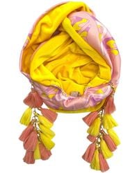 Julia Clancey - Limon Martini Sunshine Chacha Reversible Turban - Lyst
