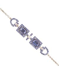Juvetti - Ciceris Bracelet Ceylon Sapphire & Diamond - Lyst
