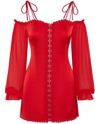 Empress Mimi - Heartbreaker Mini Corset Dress - Lyst