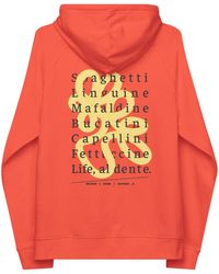 Anchor and Crew - Burnt Eleven Life, Al Dente Editions Organic Cotton Hoodie - Lyst