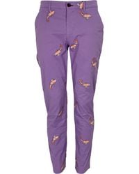 lords of harlech - Charles Koi Lilac Pants - Lyst