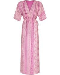 Chic by Lirette - Kimono Dress Lotus Guna - Lyst