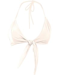 Rêve De Rive - Camilla Ivory Bikini Top - Lyst