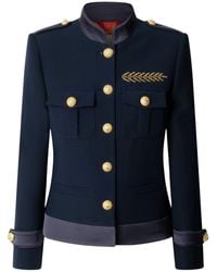 The Extreme Collection - Military Jacket With Embroidery Ilva Star - Lyst
