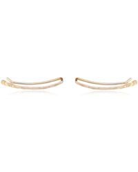 Kiri & Belle - Grace Climber Filled Earrings - Lyst