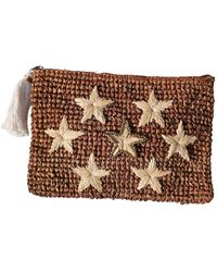 OhSun - Starr Raffia Clutch - Lyst