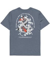 Anchor and Crew - Heather Koi Fish Another Good Day Organic Cotton T-Shirt - Lyst