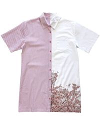 Zenzee - Two Tone Shirt Dress - Lyst