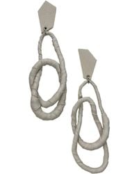 WAIWAI - Ivory Geo Flex Dangle Earrings - Lyst
