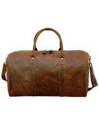Touri - Genuine Leather Holdall - Lyst