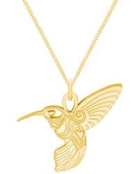 CarterGore - Small Hummingbird Pendant Necklace - Lyst