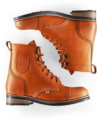 &SONS Trading Co - &sons The Drover Boot Tan - Lyst