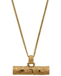 Claire Hill Designs - F This Sh* T Bar Necklace - Lyst