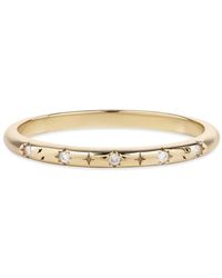 Zohreh - Celestial Diamond Band Ring 9K - Lyst