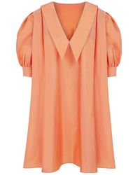 NAZLI CEREN - Poppy Ruffled Dress - Lyst