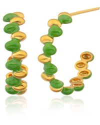 Milou Jewelry - Grace Hoop Earrings - Lyst