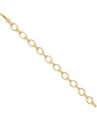 Lila Rasa - Oval Hammered Link Bracelet - Lyst