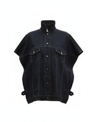 Saint Grace - Fay Collection Plus Size Luxury Denim Jacket - Lyst