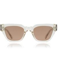 A.Kjærbede - Kaws Sunglasses Ecru Transparent - Lyst