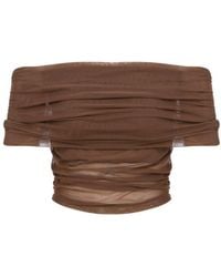 Thisisu Collection - Sheer Crop Top - Lyst